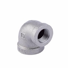 B & K Reducing Elbow 1/2 » Fip X 3/8 » Fip Malleable Iron 90 Deg.