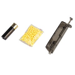 DOUBLE EAGLE M63 Pump Action SPAS Tri-Shot Burst Airsoft Shotgun