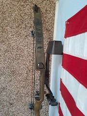 Fred Bear Whitetail II Compound Bow Camo Left Handed 60lb 28″ Vintage Hunting