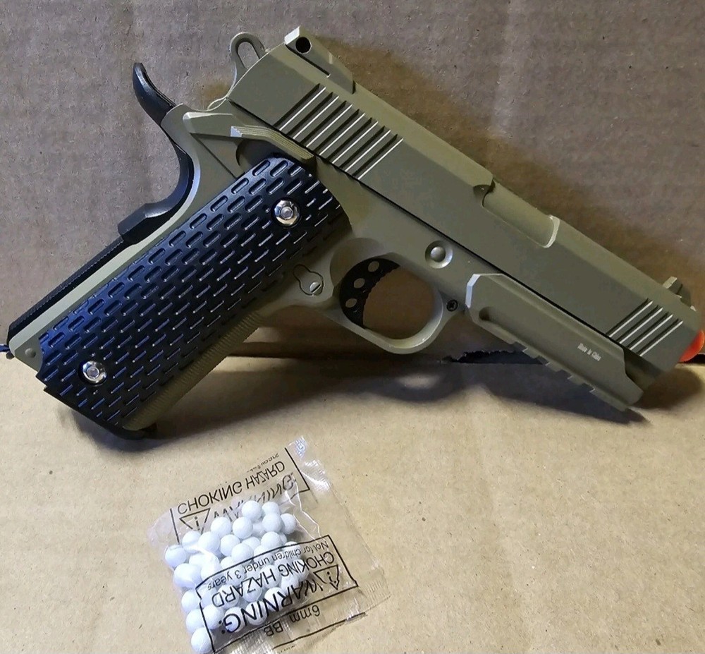 UKARMS Spring Airsoft Gun 1911 Pistol Handgun G25D