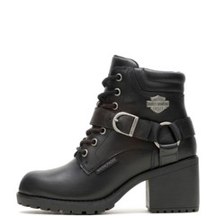 Harley-Davidson Womens Howell 5 Lace Leather Motorcycle Casual Boot Motorcycle