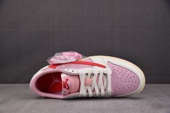 Air J*rdan 1 Retro Low “Travis Scott Sail Tropical Pink” IQ7604-101 Men’s Size