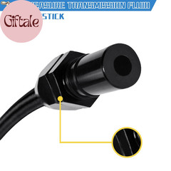 700R4 4L60E 4L80E Trans Flexable Stainless Braided Hose Dipstick Compatible with