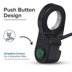 Push Button Throttle for Razor E90 Accel., Power Core 90/E90/E95, PowerRider 360