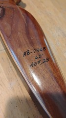Ben Pearson Cougar 7805 VTG Recurve Bow RH 40 lb @ 28″ draw Traditional Archery