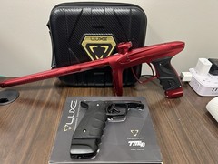 Luxe TM40 Marker – Dust Red with Polished Red Accents W/ Mech Frame LOW SERIAL#