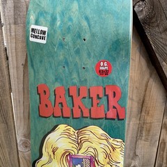 NEW Baker Skateboards Riley Hawk Pro Model Dome Door OG Shape 8.5” Art By Spanky