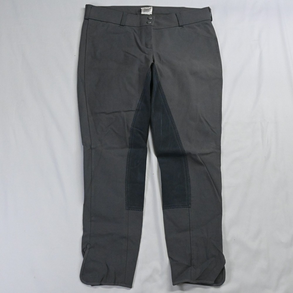 Marcel Toulouse Ladies Pro Drytek Knee Patch Breech 34 Steel Gray