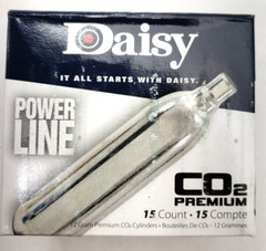 90 COUNT Daisy Outdoor Products 7015 Powerline12 Grams CO2 Cartridges 997015-611