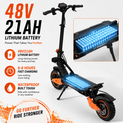 1600w adults electric scooter 40 mph 330lbs load full suspension big screen