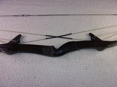 Bear Whitetail Hunter Compound Bow With Camo Limbs