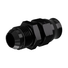 10AN Male to 5/8 in. Hardwire Compression Fitting, Aluminum, Black 10AN-5/8-1PCS