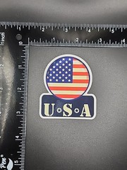 America American Flag USA Patriotic Sticker