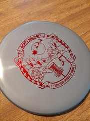 Disc Golf Innova Star Rat Christmas Happy Holidays Calvin Heimburg