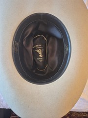 AMERICAN HAT CO. FELT COWBOY HAT & HAT PROTECTER THE HAT STORE TEXAS SIZE 7 1/2