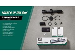 Vortex Strike Eagle 3-18×44 FFP Riflescope, EBR-7C MOA, 1/4 MOA, 34mm