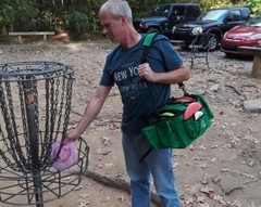 Disc Golf Cooler Bag with Removable cooler – Backpack straps – Shoulder Strap