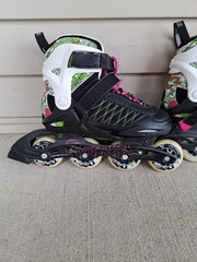 Powerslide Phuzion 3 Girls Inline Skate Soft Boot 76 mm Wheels Adjastable 37-40