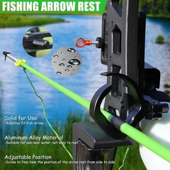 Recurve Bow Fishing Combo Kit with Reel, Arrows, and Portable Bag for Beginners