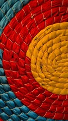 Handmade Straw Archery Target 20″