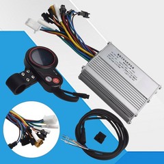 1200W 48V-25A Brushless Motor Controller + LCD Display + 6 Pin Cable For Scooter