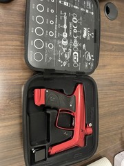 Luxe TM40 Marker – Dust Red with Polished Red Accents W/ Mech Frame LOW SERIAL#