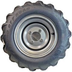 22×11.00-10 TIRE RIM WHEEL Assembly Zero Turn Mower Garden Tractor Go Kart 1″ ID
