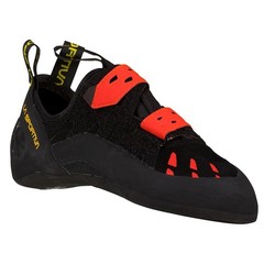 Excellent La Sportiva Tarantula Men’s Climbing Shoes, Black/Poppy, M45
