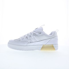 DC Lucien DC01725101-WHT Mens White Leather Skate Inspired Sneakers Shoes