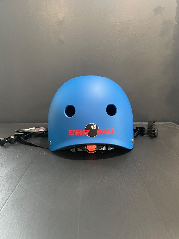 Eight Ball Helmet XS/S Blue Matte Skate Bike Youth NWT