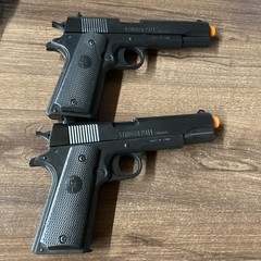 Lot Of 2 Game Face Stinger P311 Airsoft Pistol BB Black Spring Power 325 FPS