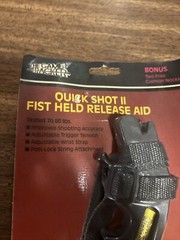 The Game Tracker Bowhunter 80# Release Aid NEW Vintage Adjustable Wrist Strap