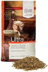 UltraCruz Equine Skin and Allergy Supplement for Horses, 25 lb Pellet (200 Days)