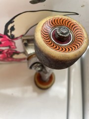 Rare Darkroom complete skateboard with Independent Trucks, Wheels, & Grip