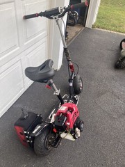Custom Goped Go-ped Go Ped Gas Scooter