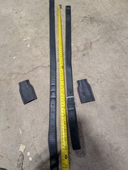 Black Mono Leathers Used 30″ Long