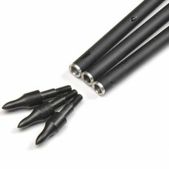 30″ 32″ Carbon Arrows Spine 500 Turkey Feather OD7.6 mm For Compound&Recurve Bow