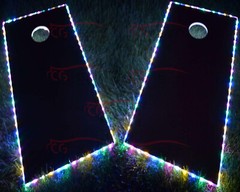 1 Set Cornhole LED Lights MIX & MATCH Corn Hole Bean Bag Board Edge Night Light
