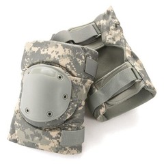 NIB US ARMY MILITARY BIJAN’S KNEE PADS ACU COMBAT TACTICAL HARD CAP Large