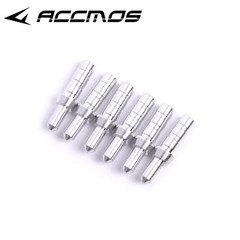 50pcs Aluminum Archery Nock Pins Arrow Shaft Insert 3.2mm 4.2mm 5.2mm 6.2mm 8mm