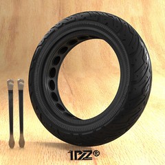 Explosion-Proof Solid Tires 10×2.5 Fit 10×3 10×3.0 10×2 10×2.125 80/65-6 6» Rim