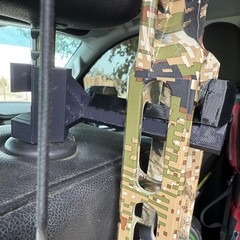 2Pcs Truck Headrest Bow Holder Archery Hunting Bow Hanger Bracket