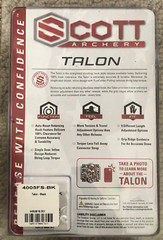 Scott Archery Release 4005FS-BK Talon Freedom Strap Bow Release Black 4005FS-BK