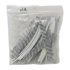 52 Count Gateway Archery Arrow Feathers 5″ Left Wing: Shield Faux Barred Gray