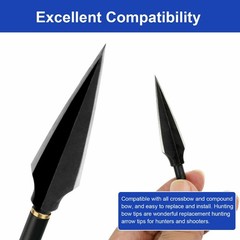 12Pcs 150 Grain 2 Blade Arrowheads Archery Bow Arrow Archery Hunting Shooting