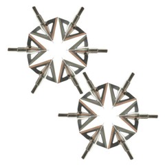 12Pcs Archery Broadheads 100 Grain 4 Blade Crossbow Compound Bow Hunting Tips