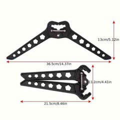 Archery Bow Stand Folding Compound Bow Kick Stand Target GH38122T + Combine Ship