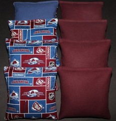 COLORADO AVALANCHE Cornhole Bags ACA Regulation Corn Toss Bean Bags NHL Fans