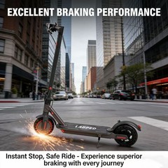 Ladped 8.5″ Foldable Electric Scooter 20KM Adult Folding E-Scooter 15mph