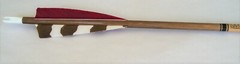 6 MATCHED WOOD ARROWS 31″ BOP